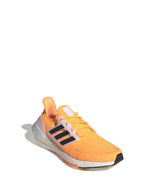 adidas gazelle silver green womens adidas Ultraboost 22 Shoes - Men's - Core Black / Turbo / Flash Orange