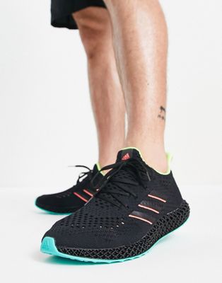 adidas Running Ultraboost 4D Future Craft trainers in black - ASOS Price Checker