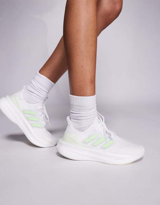 adidas Running – Ultraboost 5 – Biało-zielone buty sportowe, 3 z 5