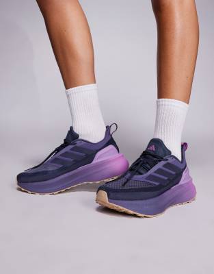 adidas performance adidas Running Ultraboost 5 Climawarm trainers in navy and purple