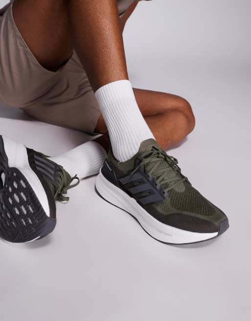 adidas Running – Ultraboost 5 – Lauf-Sneaker in Schwarz und Khaki, 3 von 5