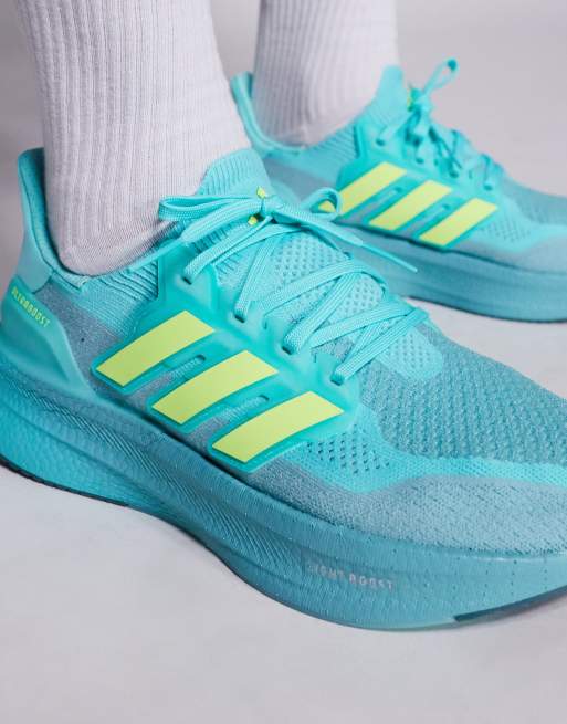 adidas Running – Ultraboost 5 – Laufschuhe in Blau und Limettengrün, 5 von 5