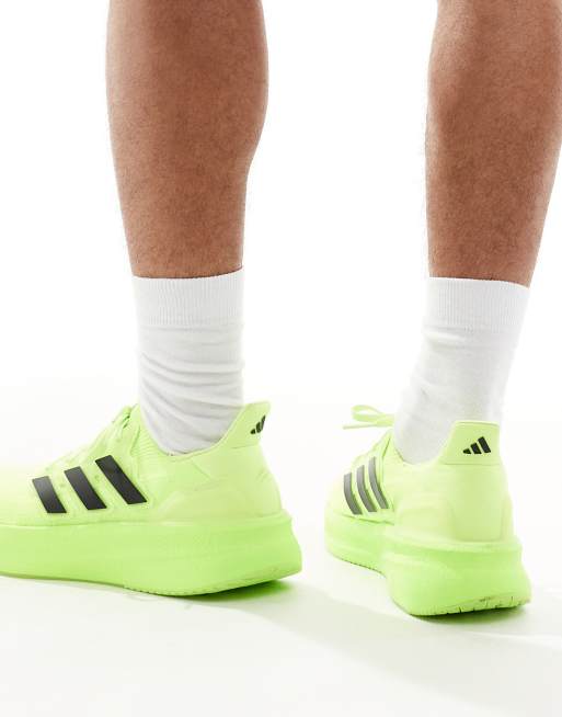adidas Running Ultraboost trainers in neon yellow ASOS