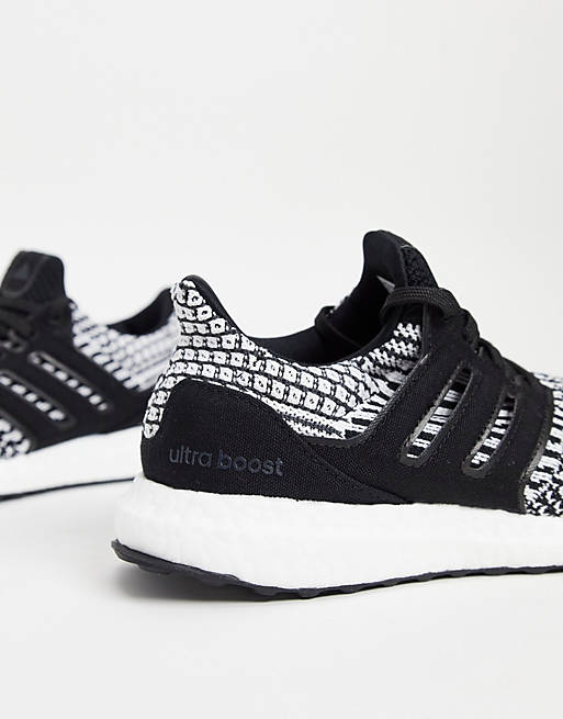 Women Trainers/adidas Running Ultraboost 50 DNA trainers in black and white 