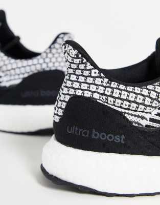 ultra boost dna black and white