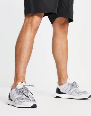 adidas Running Ultraboost DNA 5.0 sneakers in white and black - ASOS Price Checker