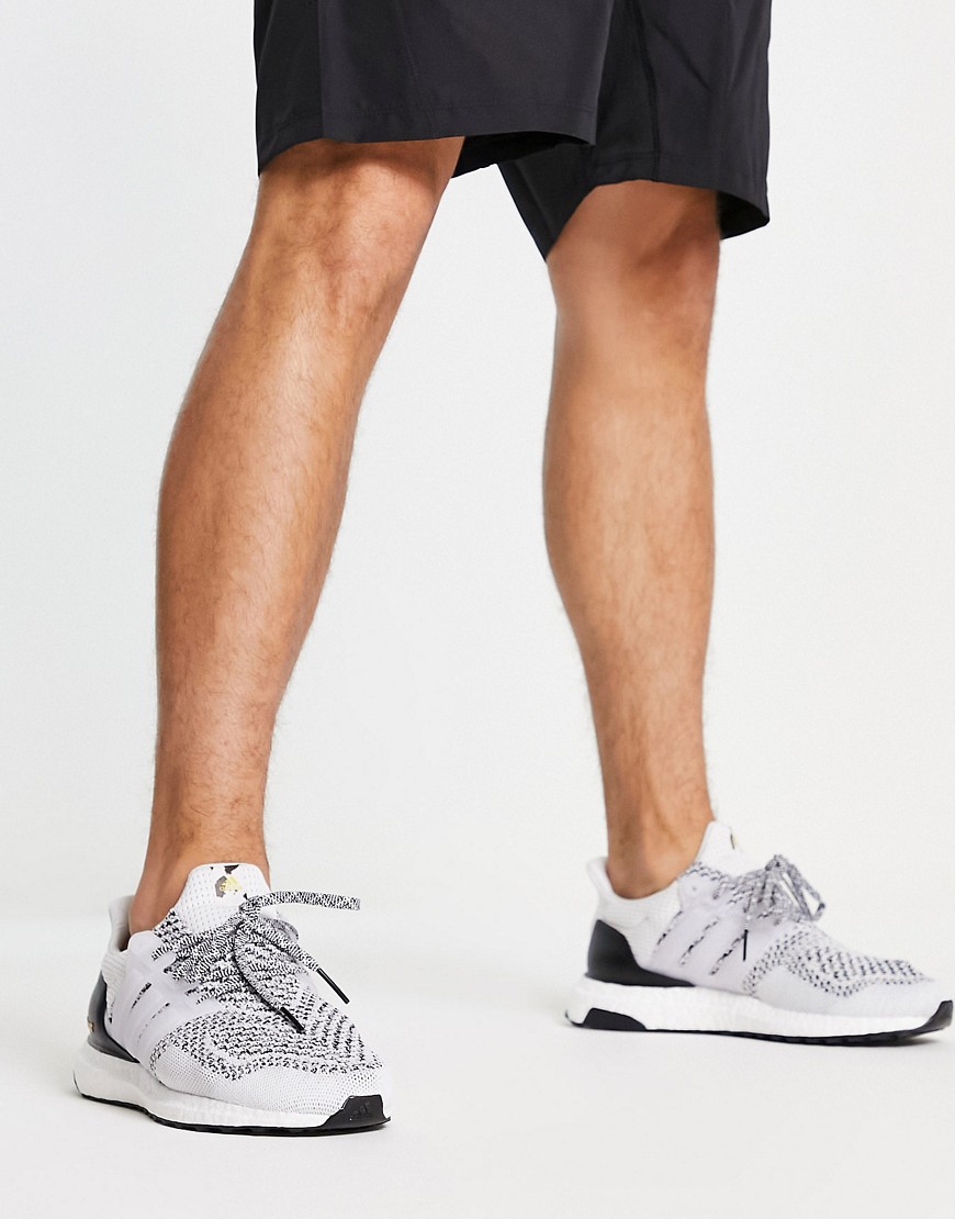 Adidas Running Ultraboost DNA 5.0 sneakers in white and black