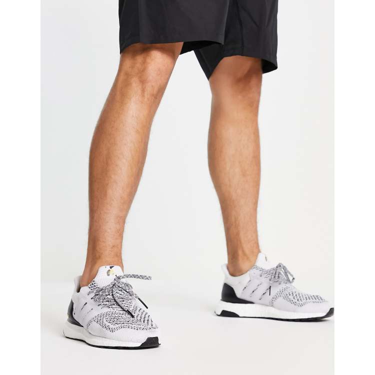 adidas Running Ultraboost DNA 5.0 sneakers in white and black | ASOS