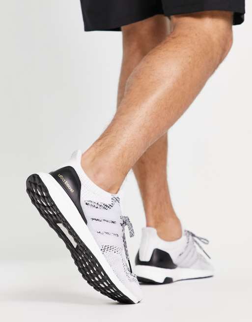 adidas Running Ultraboost DNA 5.0 sneakers in white and black