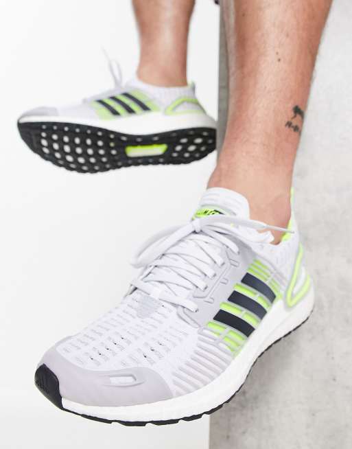 adidas Running - Ultraboost DNA Climacool - Sneakers i hvid og grøn