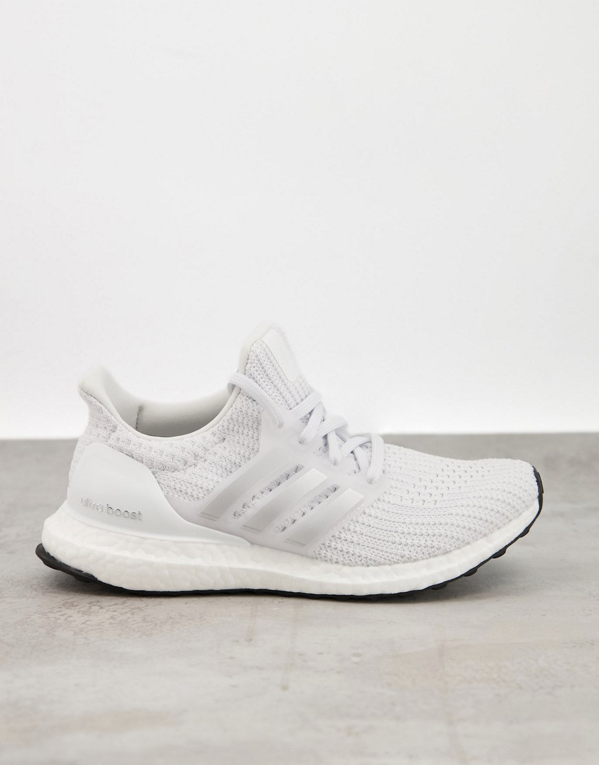 Adidas Running Ultraboost DNA sneakers in white and silver
