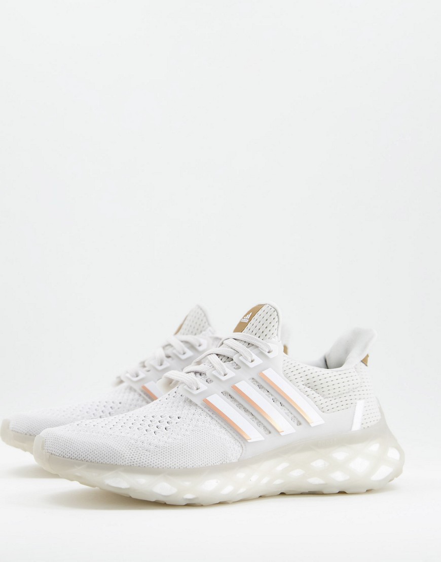 Adidas Running Ultraboost DNA web sneakers in white
