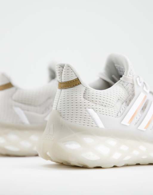 adidas Running Ultraboost DNA web trainers in white | ASOS