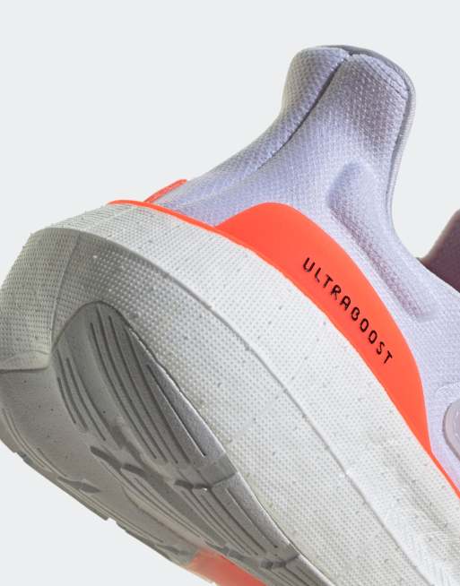 adidas Running - Ultraboost Light - Hvide og orange sneakers, 2 af 4