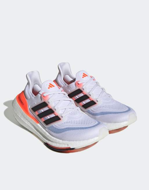 Orange adidas running on sale shoes