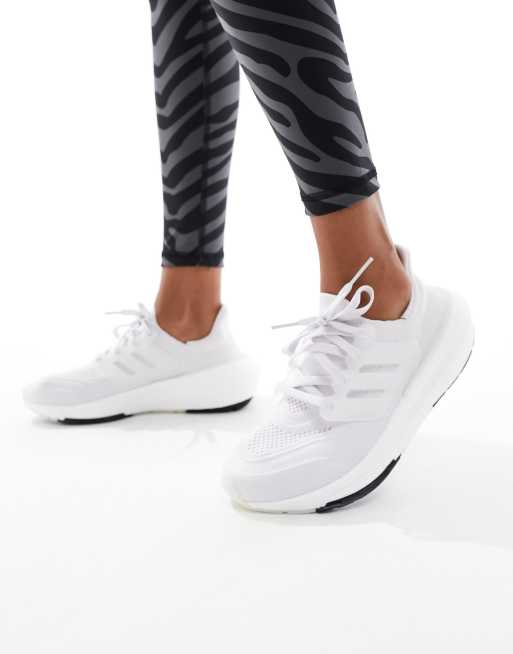 adidas Running Ultraboost Light trainers in white