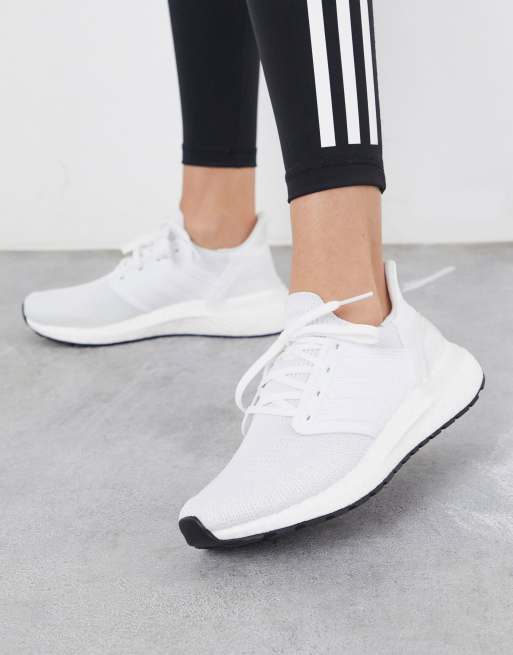 White adidas hotsell running trainers