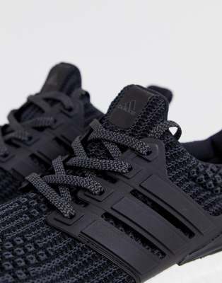 adidas running ultraboost trainers in black