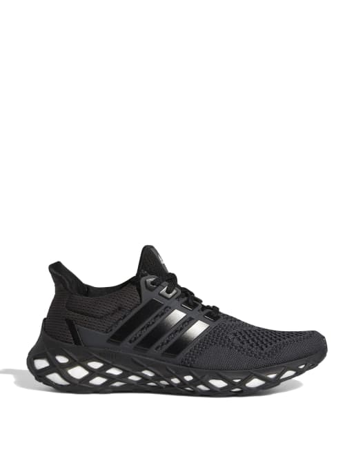 adidas Running Ultraboost Web DNA trainers in black