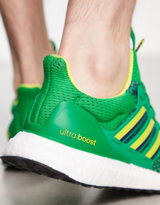 adidas Running Ultraboost x Mighty Ducks trainer in green and