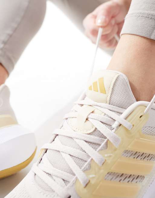 adidas Running Ultrabounce trainers in off white, 4 of 5