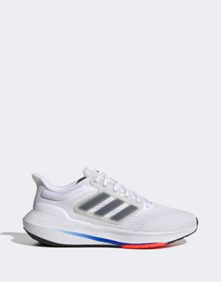 adidas Running Ultrabounce trainers in white and black