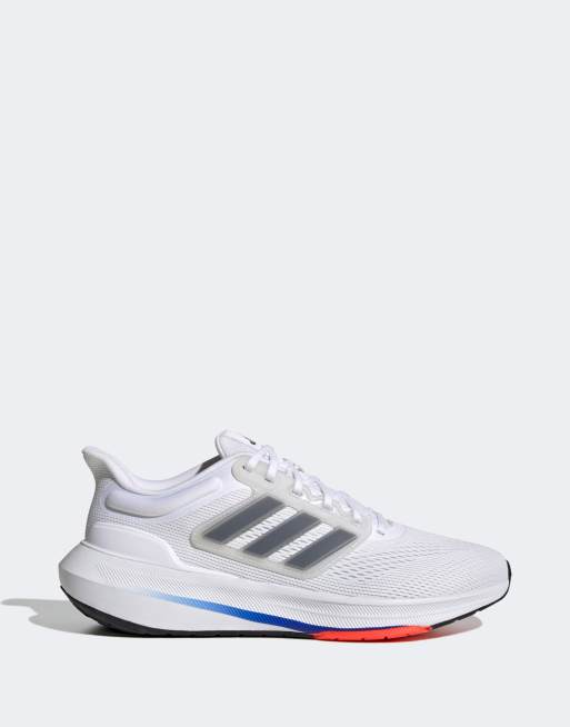 adidas Running Ultrabounce trainers in white and black | ASOS