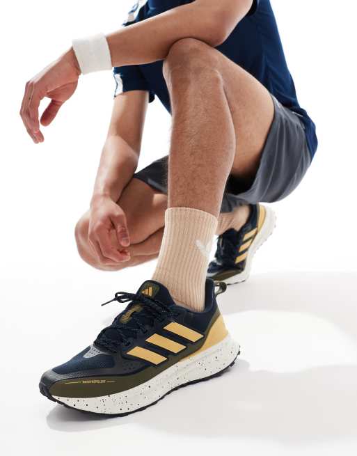 adidas - Running Ultrarun 5 - Sneakers nere e arancioni, 3 di 5