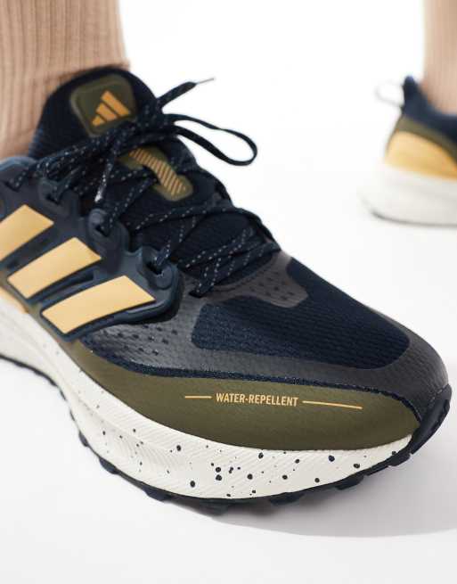 adidas Running Ultrarun 5 trainers in black and orange, 4 of 5