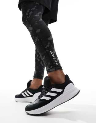 asos adidas Running Ultrarun 5 trainers in black