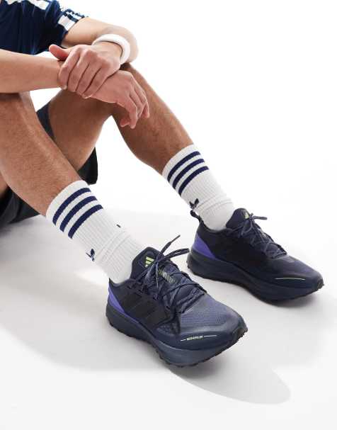 adidas Running Ultrarun 5 trainers in navy - view 1