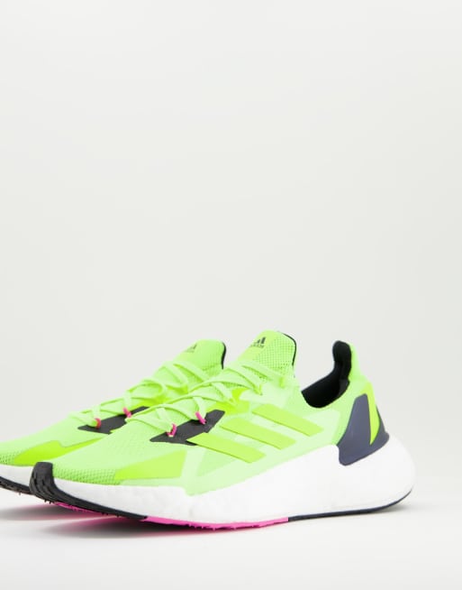 Basket adidas shop jaune fluo