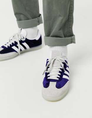 adidas samba violet