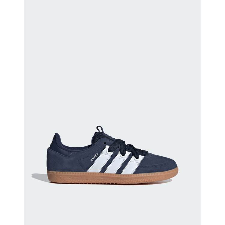 adidas samba dark blue