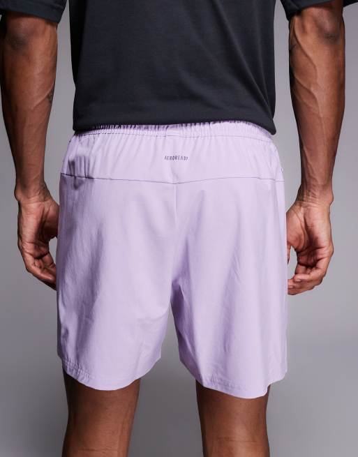 adidas short d'entraînement D4T en prune poudré, 5 de 5