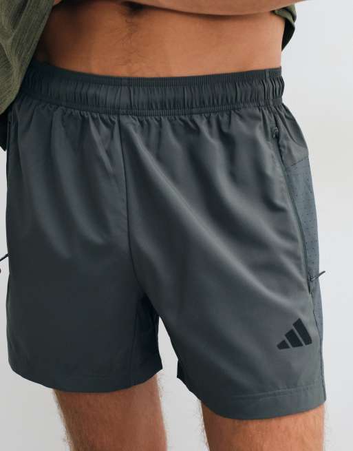 adidas short d'entraînement Work Out essentials bleu marine, 2 de 5