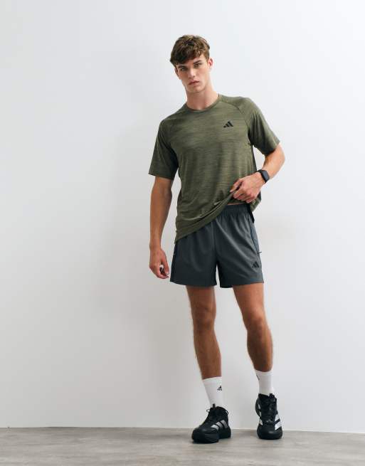 adidas short d'entraînement Work Out essentials bleu marine, 4 de 5