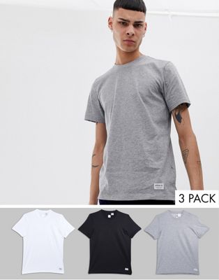 adidas Skateboarding 3 pack t-shirts in multi cw2344 | ASOS