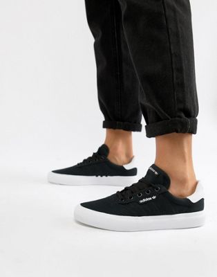adidas skateboarding black 3mc trainers