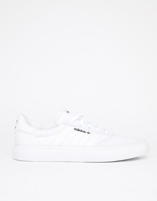 adidas Skateboarding 3MC Vulc Baskets Blanc ASOS