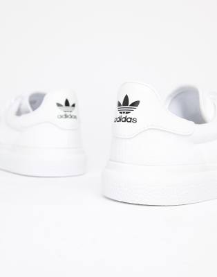 Adidas skateboarding 3mc sales vulc trainer in white