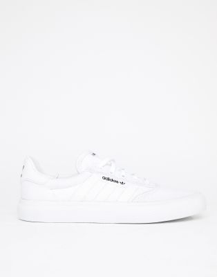 adidas skateboarding 3mc vulc trainer in white