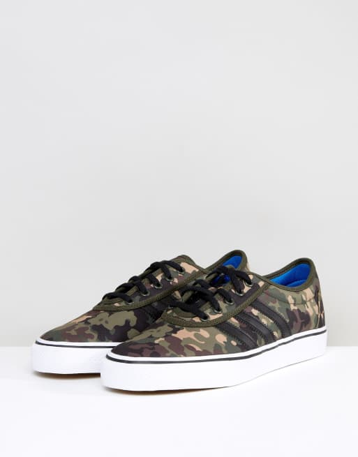 Adidas camo store skate shoes