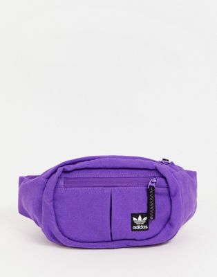adidas fanny pack purple