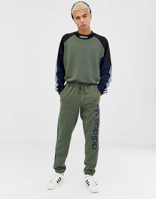 adidas Skateboarding Goalie Sweat In Green DH6658