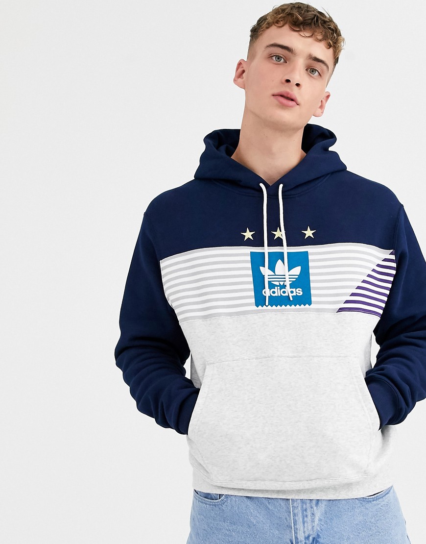 Adidas Skateboarding hoodie in navy