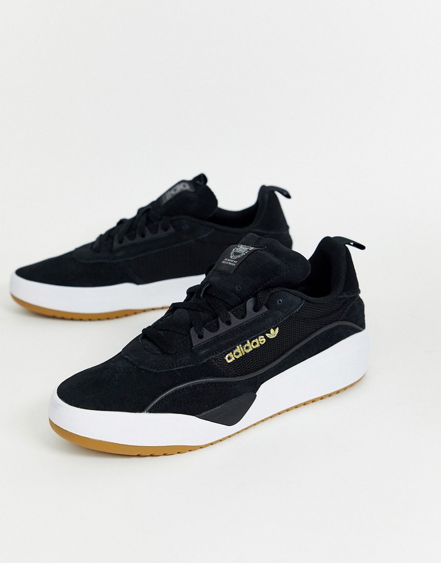 Adidas Skateboarding liberty cup trainers in black