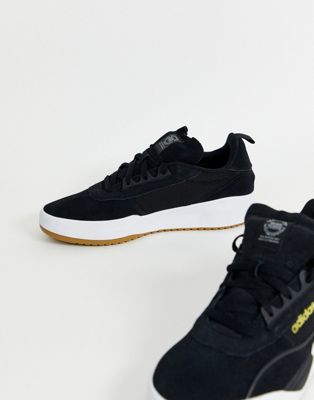 adidas skateboarding liberty cup trainers in black
