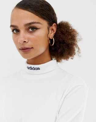 adidas roll neck top