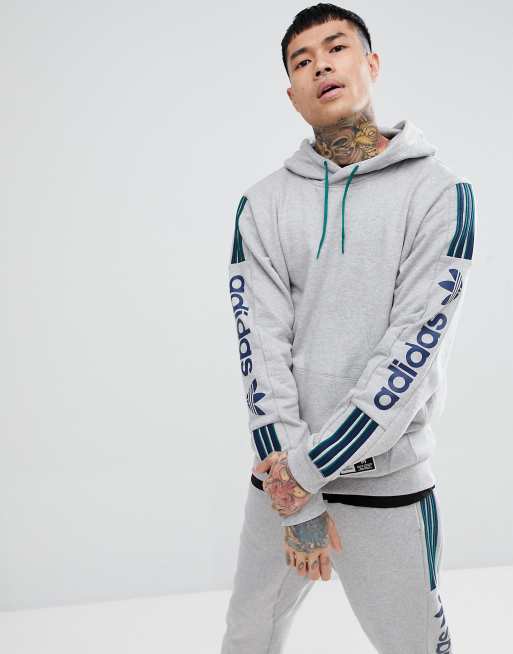 adidas Skateboarding – Quarzo – Grauer Fleece-Trainingsanzug, 2 von 2